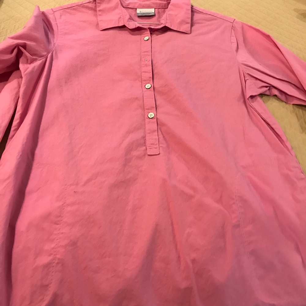 Columbia tunic shirt dress